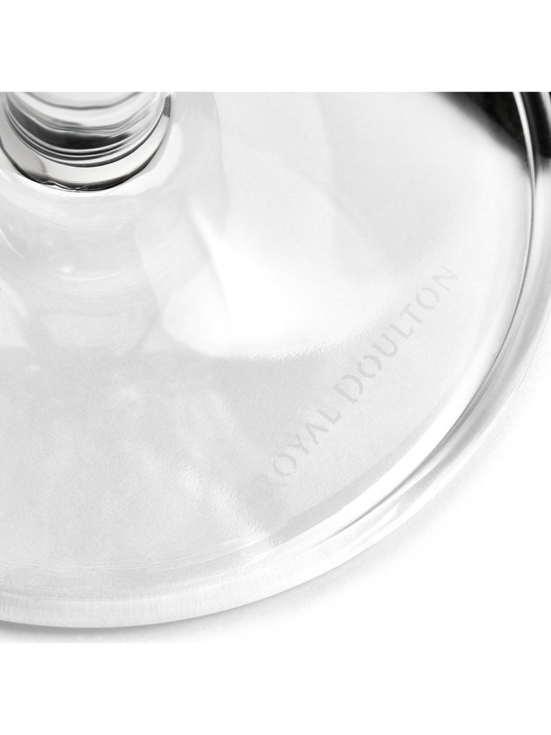 Royal Doulton Highgate cut crystal white wine glasses, UK version