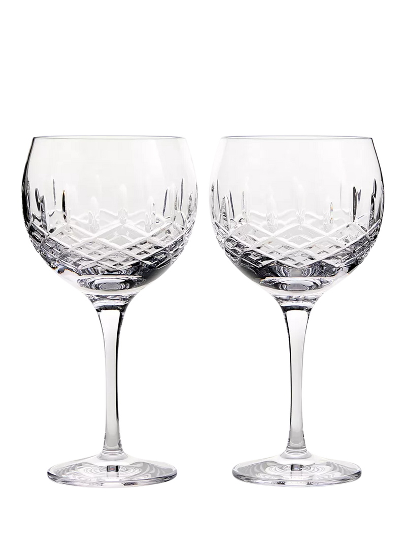Royal Doulton cut crystal gin balloon glass, 470ml, imported from the UK