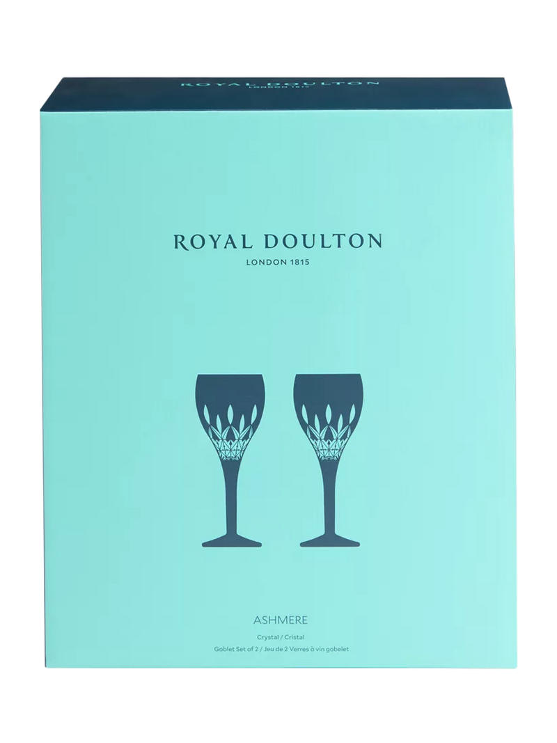 Royal Doulton wine goblet set of 2 300ml, imported from the UK