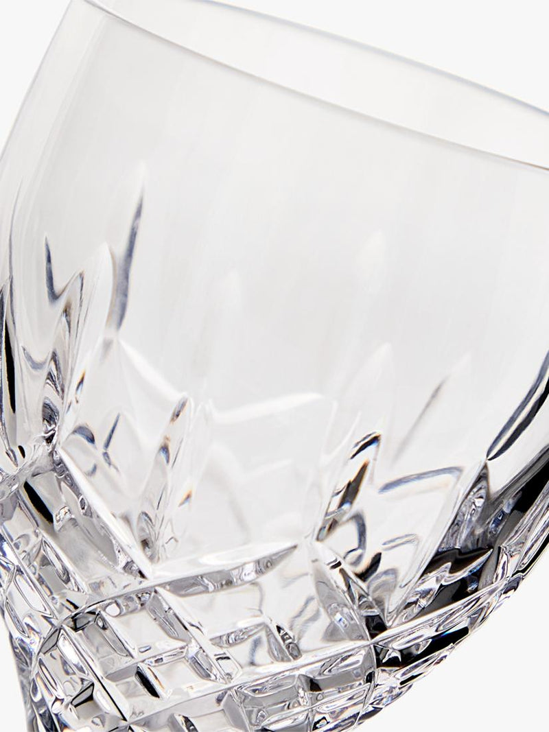 Royal Doulton crystal cut glass wine glasses set of 2, 250ml clear, imported from the UK