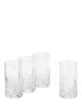 Royal Doulton Highgate crystal highball glass set, 340ml, imported from the UK