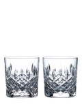 Royal Doulton Crystal Cut Glass Tumbler Clear Set of 2 290ml, imported from the UK