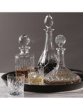 Royal Doulton Ashmere lead crystal ship's decanter 1L - British product