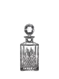 Royal Doulton Ashmere clear square decanter 850ml, imported from the UK