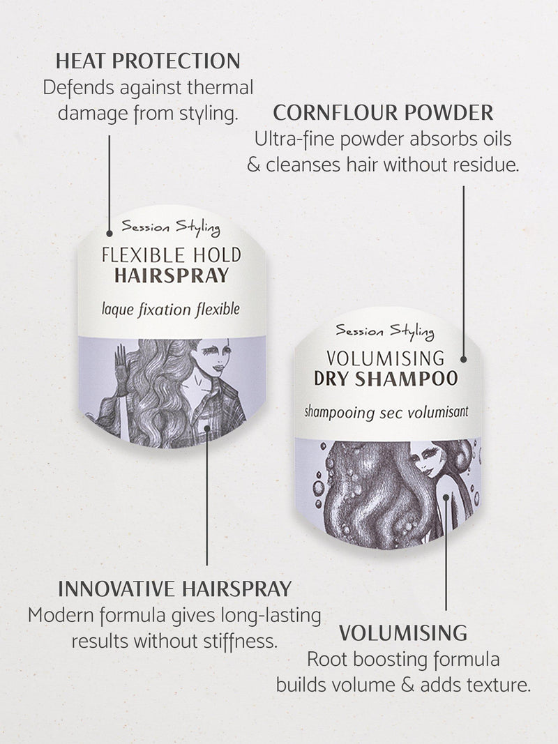 Percy & Reed Refresh & Go haircare gift set - British product