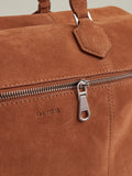 Reiss suede holdall bag tan - British product