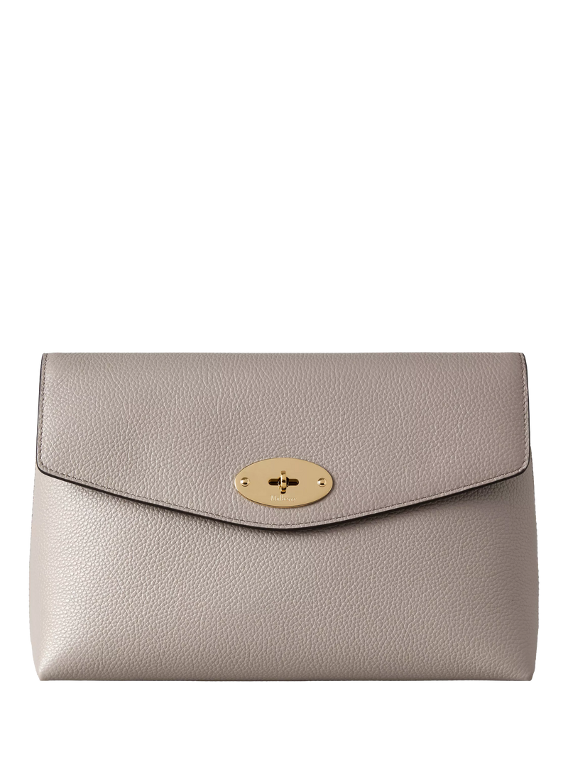 Mulberry Darley Classic Grain Large Cosmetic Pouch
