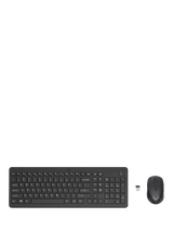 John Lewis HP 330 Wireless Keyboard & Mouse, Black- Buy online at McGrocer