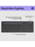HP 330 wireless keyboard and mouse black, UK version