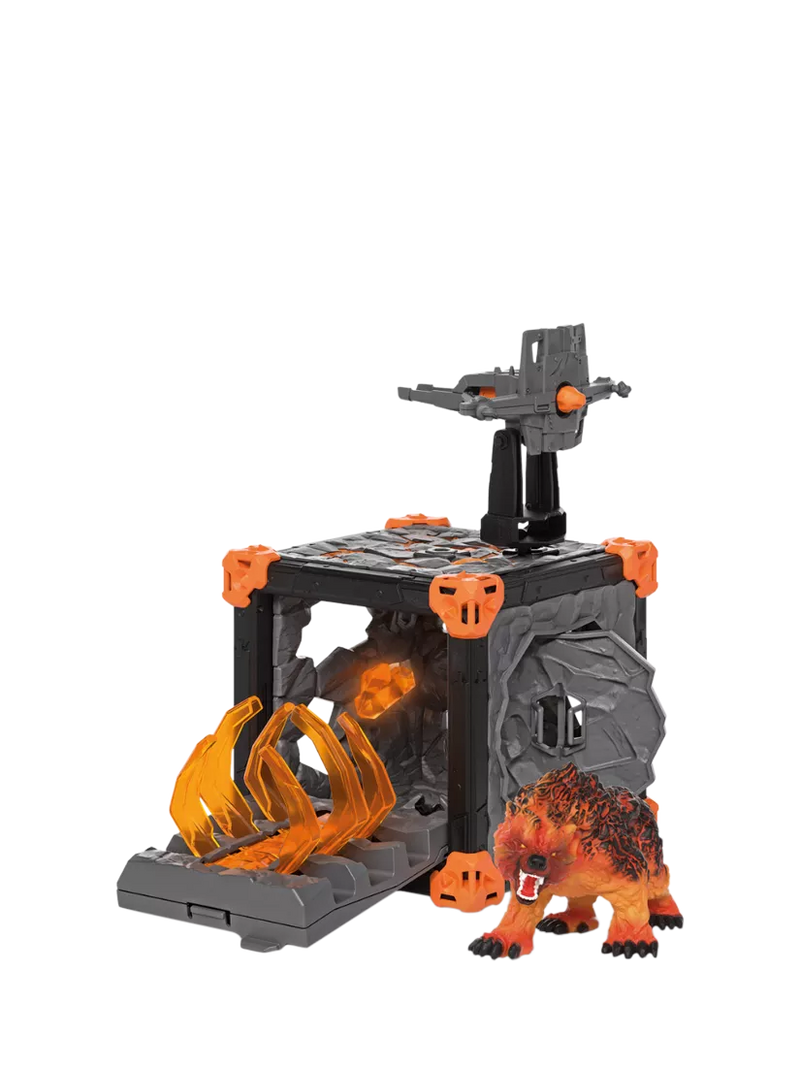 schleich Eldrador Creatures BattleCave Lava Bear action figure set - British product