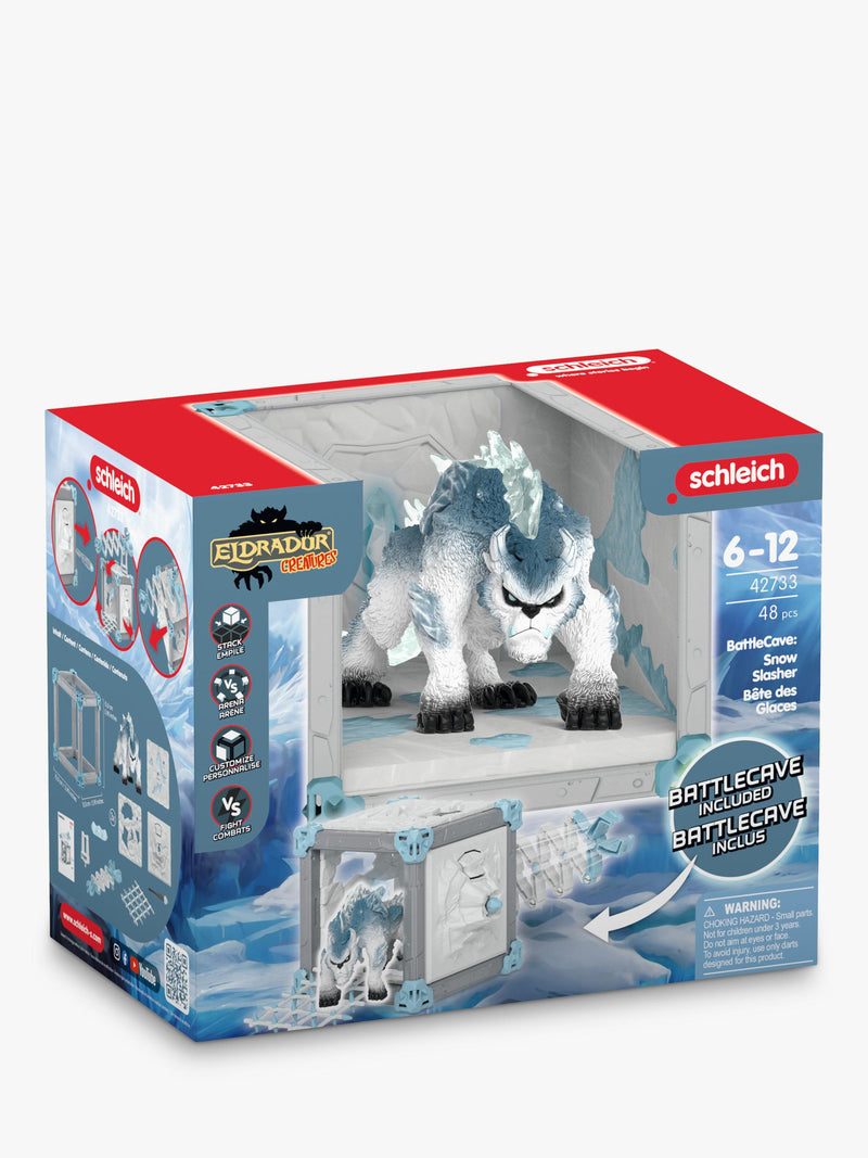 schleich Eldrador Creatures BattleCave Snow Slasher toy set - British product