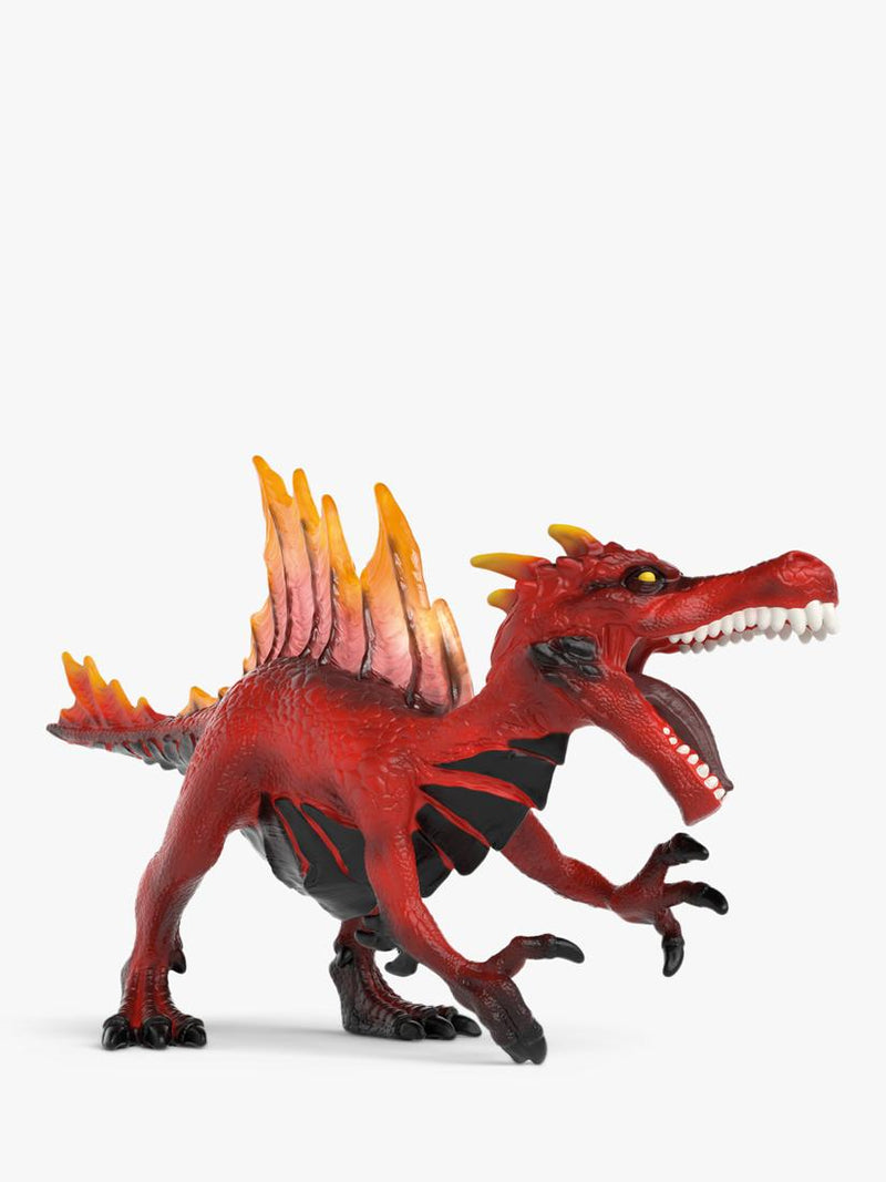 schleich Eldrador Creatures Fire Dinosaur vs Jungle Lizard battle set (British brand)