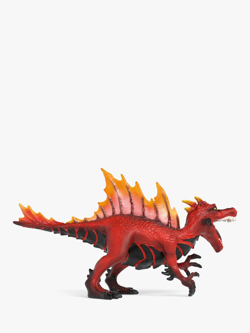 schleich Eldrador Creatures Fire Dinosaur vs Jungle Lizard battle set (British brand)