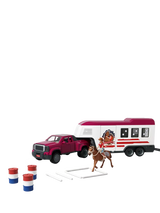 John Lewis Schleich Horse Club Lakeside Truck & Trailer Action Toy Playset- Buy online at McGrocer