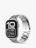 Vonmählen silver link bracelet for Apple Watch 44-49mm - British product
