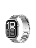 Vonmählen silver link bracelet for Apple Watch 44-49mm - British product