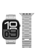Vonmählen silver link bracelet for Apple Watch 44-49mm - British product