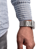 Vonmählen silver link bracelet for Apple Watch 44-49mm - British product