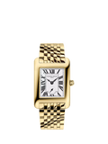 Frederique Constant women's gold rectangle watch - British product