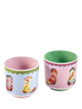 Eleanor Bowmer stoneware egg cups set of 2, imported from the UK