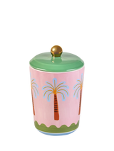 John Lewis Eleanor Bowmer Electric Coast Palm Stoneware Storage Jar 800ml- Buy online at McGrocer