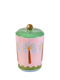 Eleanor Bowmer Electric Coast Palm storage jar 800ml - British product