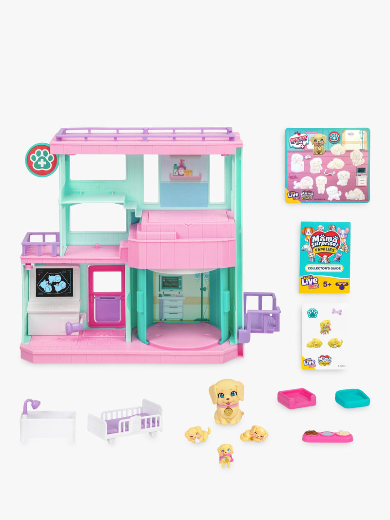 Little Live Pets Mama Surprise Baby Care Clinic playset, UK version
