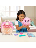 Scruff-a-Luvs adopt a pet with carrier pink toy - British product