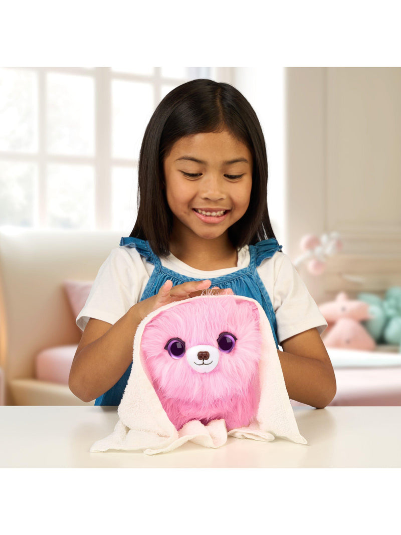 Scruff-a-Luvs adopt a pet with carrier pink toy - British product