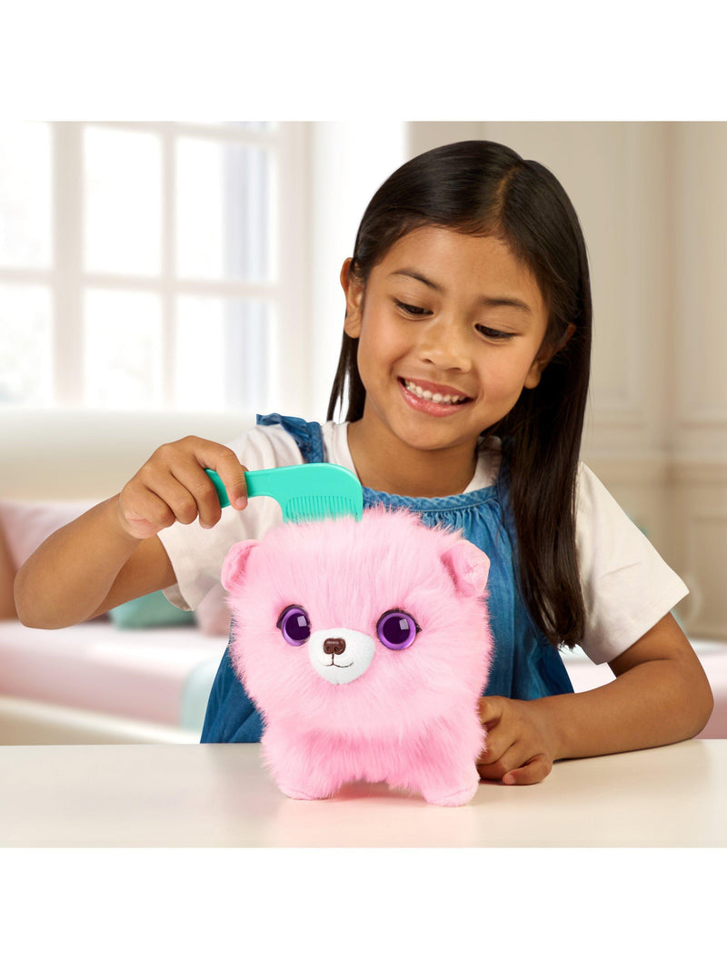 Scruff-a-Luvs adopt a pet with carrier pink toy - British product