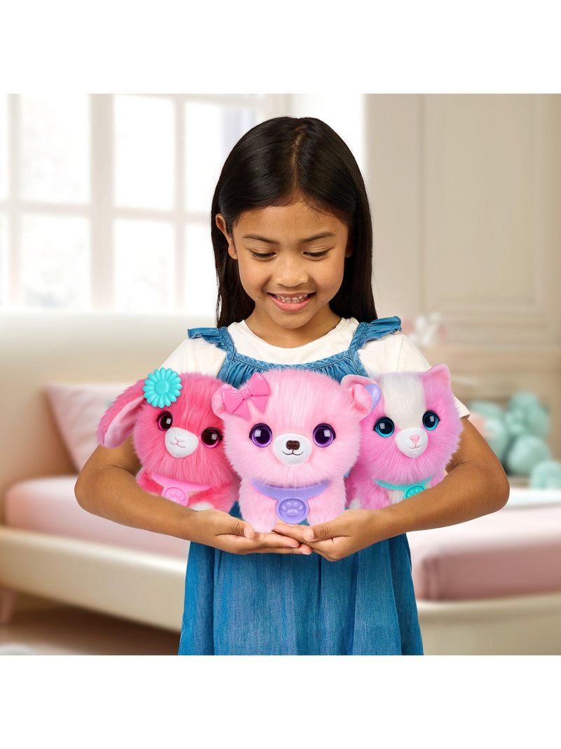 Scruff-a-Luvs adopt a pet with carrier pink toy - British product