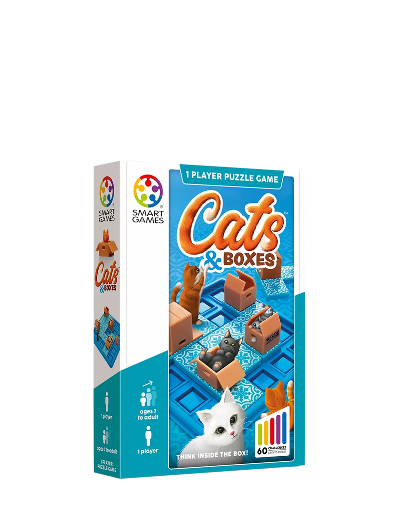 SmartGames Cats & Boxes puzzle game, imported from the UK
