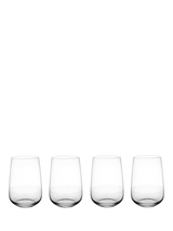 John Lewis Villeroy & Boch Afina Glass Highball Tumblers, Set of 4, 300ml, Clear- Buy online at McGrocer