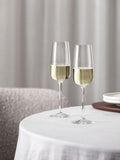 Villeroy & Boch crystal glass champagne flute set of 4 120ml - British product