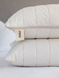 Floks luxury quilted wool standard pillow soft (British brand)