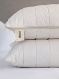Floks luxury quilted wool standard pillow soft (British brand)