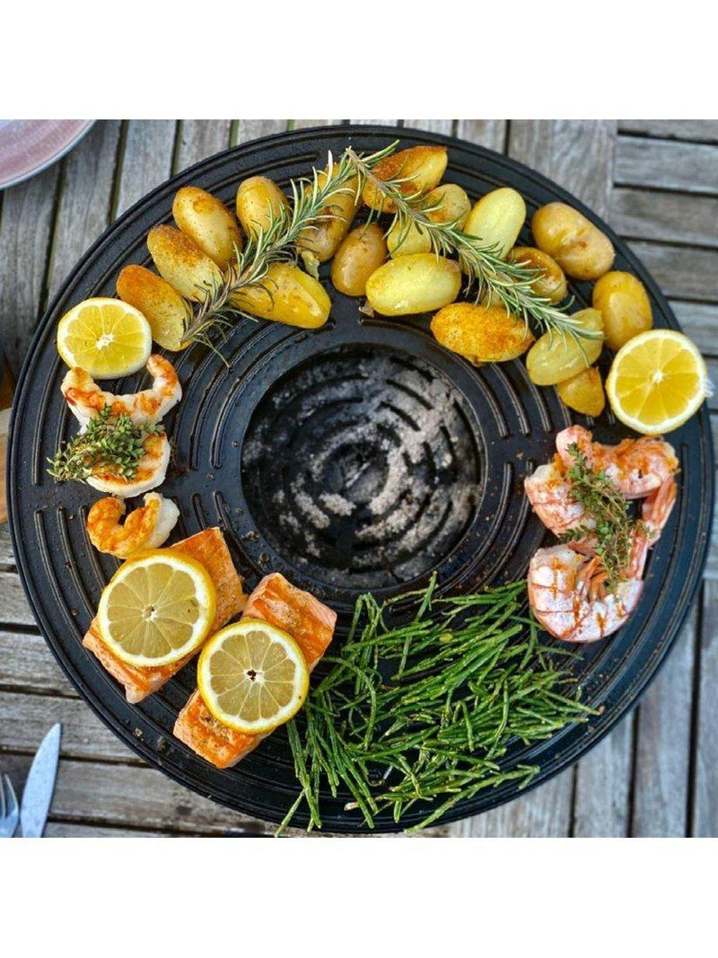 OFYR Tabl'O outdoor table grill black 46cm (British brand)