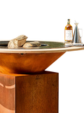 OFYR Fire Guard Ring Teak Wood 100cm (British brand)