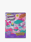 Kinetic Sand unicorn bake shoppe playset with teal and pink sand 453g, UK version