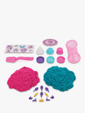 Kinetic Sand unicorn bake shoppe playset with teal and pink sand 453g, UK version