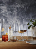 Bormioli Rocco Exclusiva glass flutes set of 4 255ml clear, imported from the UK