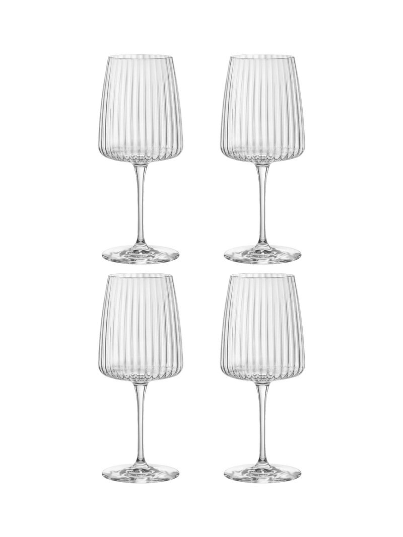 Bormioli Rocco Exclusiva red wine glasses set of 4 535ml (British brand)