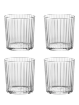 John Lewis Bormioli Rocco Exclusiva Glass Tumblers 355ml Set of 4 Clear- Buy online at McGrocer