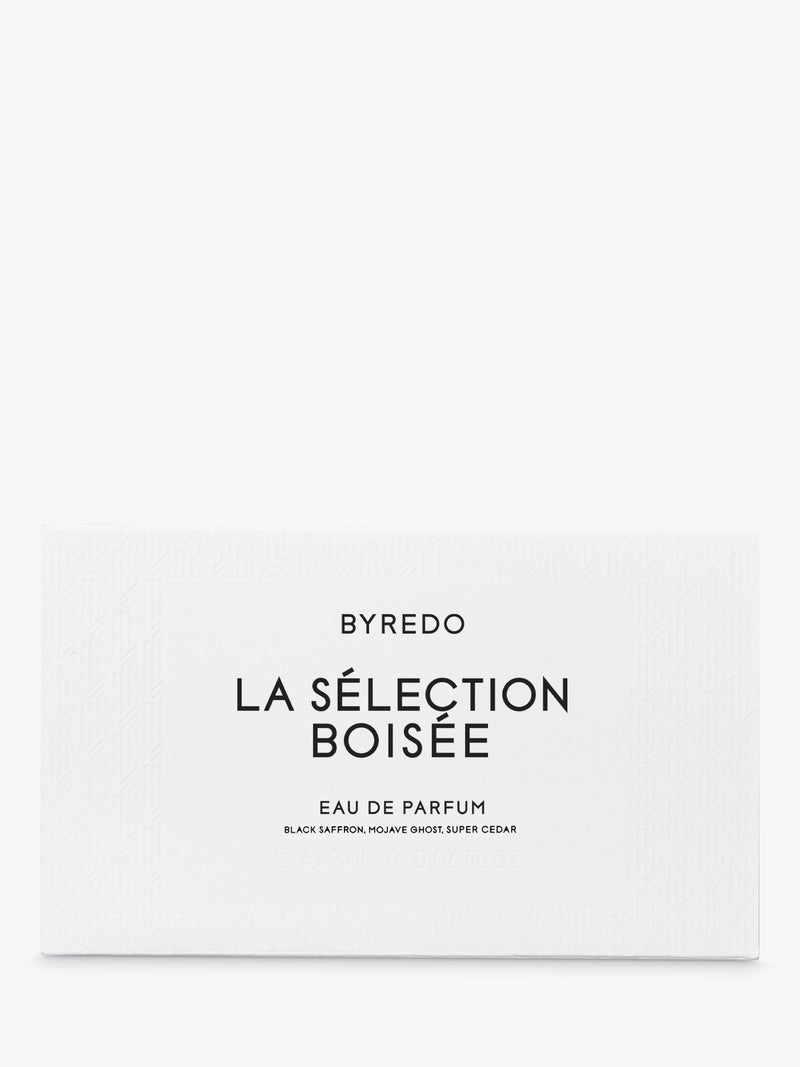 Byredo La Sélection Boisée fragrance gift set, 3 x 12ml, imported from the UK