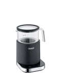 Graef MS902 induction milk frother black glass jug - British product