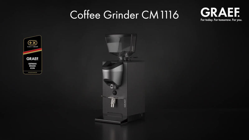 Graef CM1116 extra quiet coffee grinder - British product