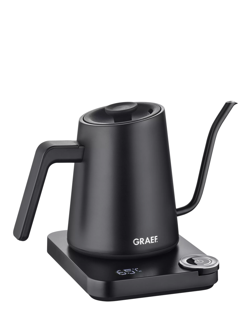 Graef pour over kettle matte black 0.9L, UK version