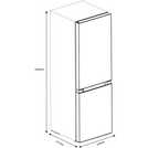 Bush M47150FFB Fridge Freezer in Black - British product