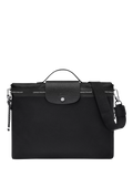 Longchamp Pliage Energy Briefcase Black, imported from the UK