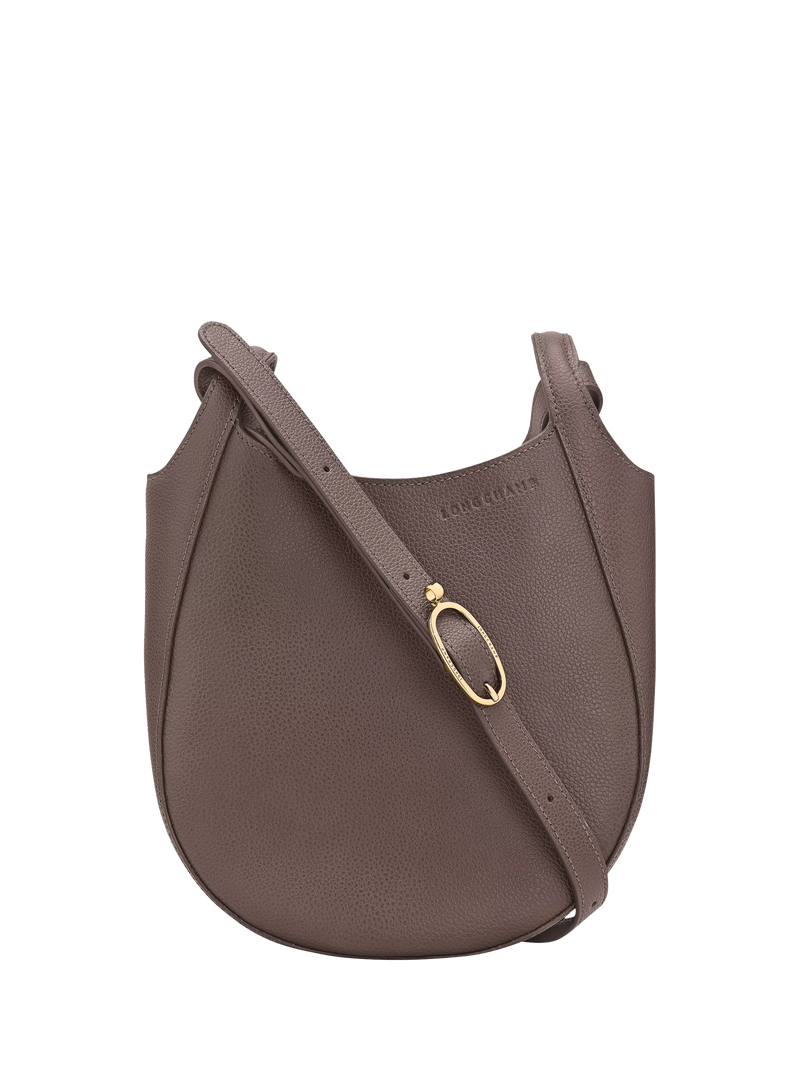 Longchamp Le Foulonné leather crossbody bag 21x25x6cm, UK version